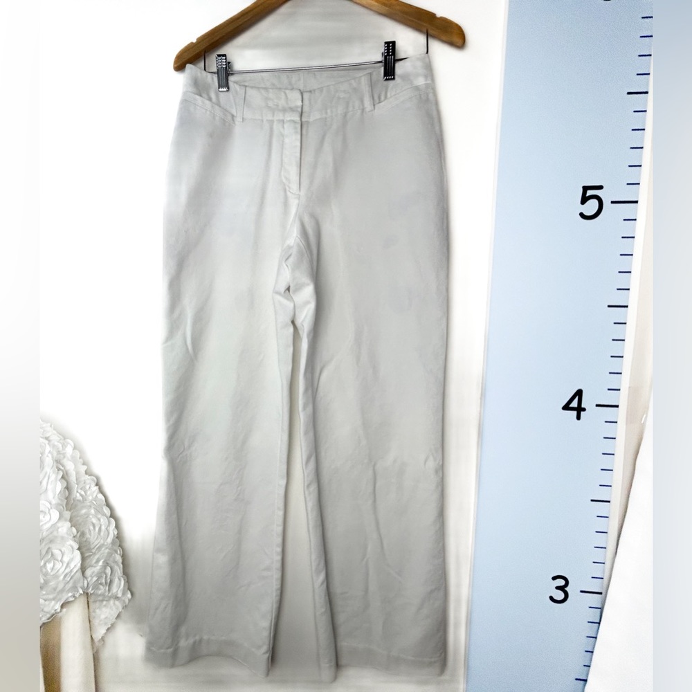 Worthington Chino Khaki White Curvy Fit Pants 6